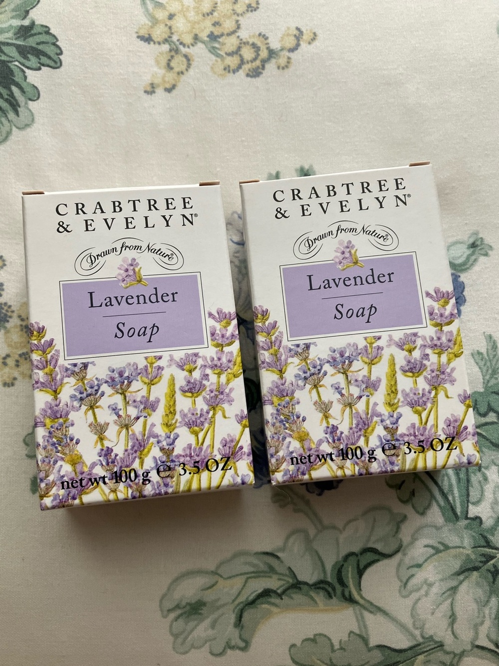 Vintage 1995 Crabtree & Evelyn Lavender soap made in England